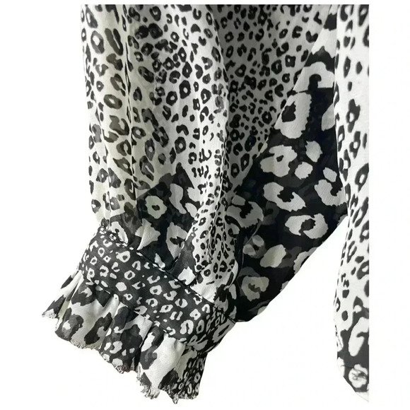 Elam Cheetah print shear top - Picture 4 of 4